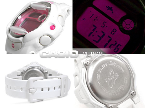 Đồng hồ nữ Casio BG-169R-7DDR thiết kế đẹp mắt